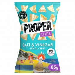 Proper Chips - Salt & Vinegar 8 x 85g